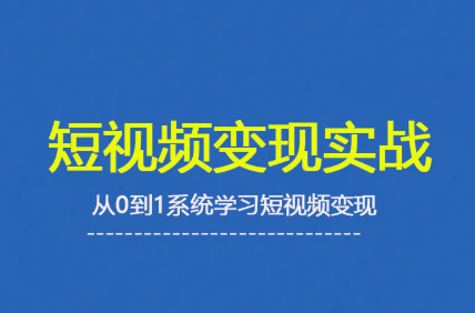 杨磊老师·2025短视频变现实战课-小白网创