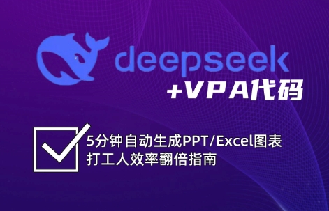 DeepSeek从入门到精通：解锁Excel和VBA高效办公新技能(更新)-小白网创