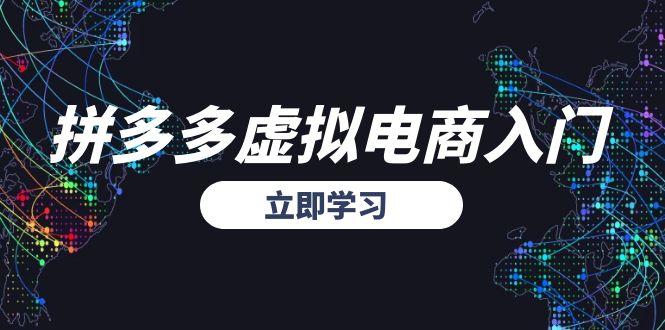 拼多多虚拟电商入门，精准选品方法论，无货源模式起盘技巧-小白网创